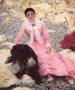 Mathey, Paul Madame Mathey oil painting